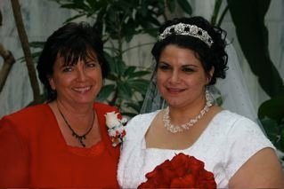 Karen and the "Princess" Bride daughter