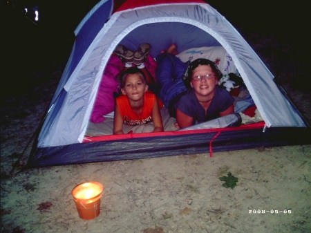 KIDS CAMPING AT SUMMIT LAKE