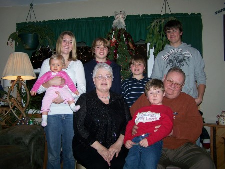 Ron & I & Our Grandchildren