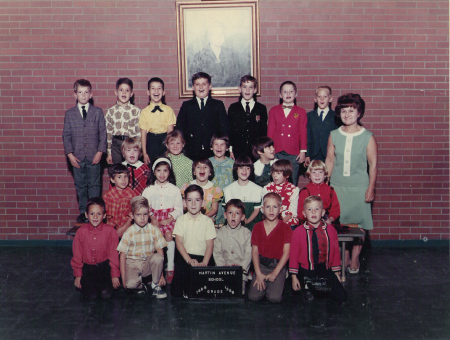 Ms. Pirone's 1st grade class 1968-1969