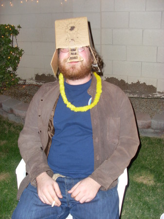 Cardboard party helmet