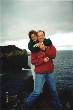 Cliffs in the Azores, Portugal 1998-ish