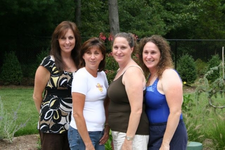 My sisters and I in 2008