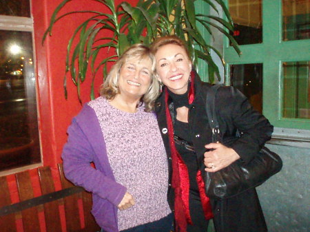 Sharon Mulvaney and me last nov. at Chevy's.