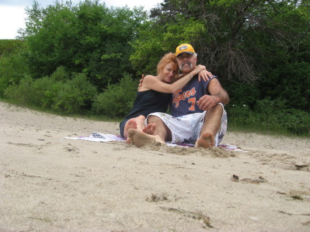 On the shores of Lake Huron