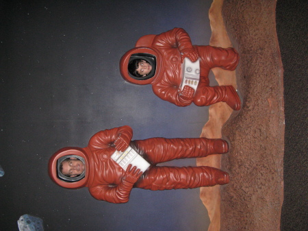 Kurt & Kaelon at Kennedy Space Center