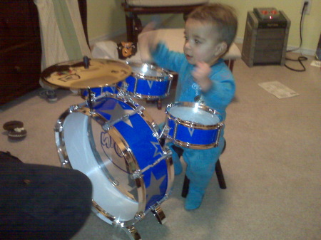 NEVER TOO EARLY FOR A JAM SESSION!