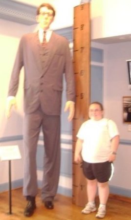 Me with the World's tallest man