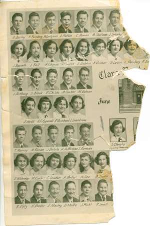 Clara Barton Elem.  June 1952