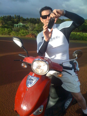 Vespa Ride in Kauai Feb 2009
