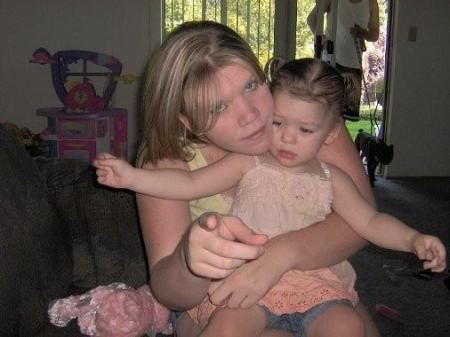 My daughter Rachel & Grandaughter Caitlyn