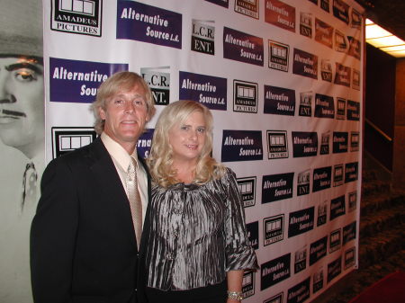Melissa and Alan at an Los Angeles Film Premie