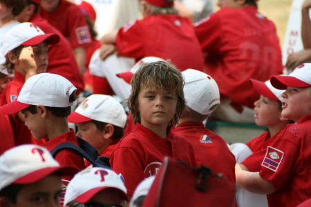 Jarod at Phillies Camp