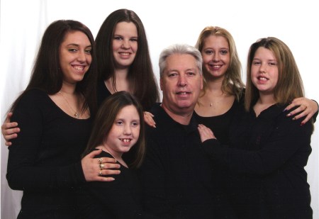 Dad & his girls