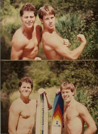 Waterskiing then 1980-81