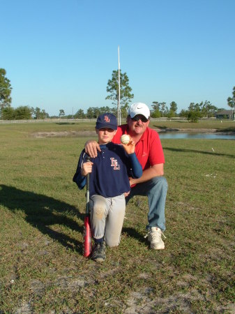 Boy and his dad.