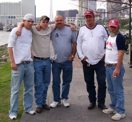 Me with family in New Orleans