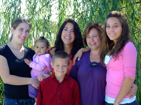 My Mom, Me, and my Kids and Granddaughter