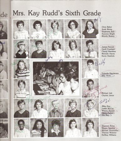 Bynum Elem Mrs Rudd Grade 6