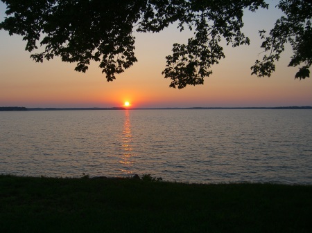 Sunset on the Northern Neck
