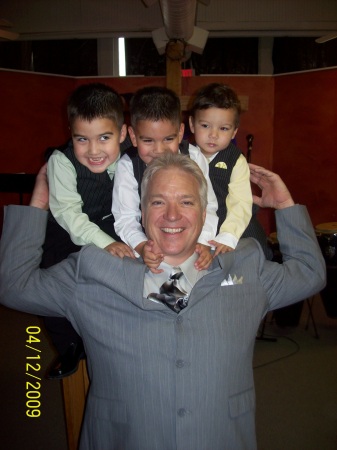 Me and my grandsons