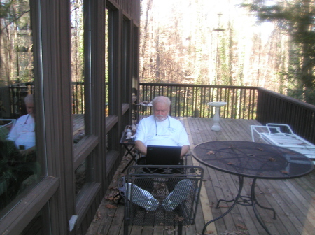 Working on the Deck, Durham, NC