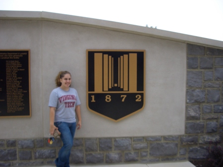 My oldest at her school Virginia Tech