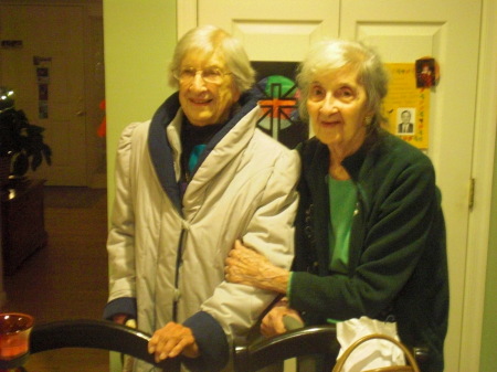 Aunt Marg (92) & Gram (99 3/4)