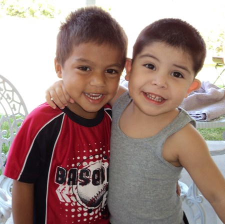 Grandsons CJ and Ruben #4