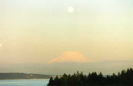 Southern Puget Sound and Mount Rainier