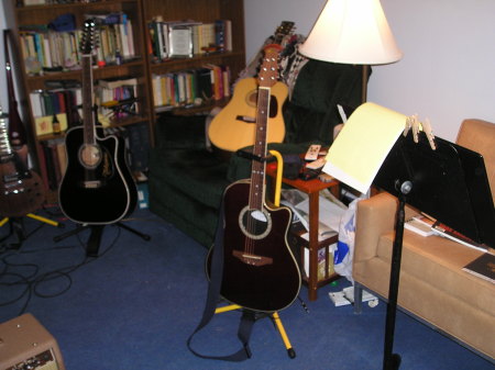 Mike's music studio