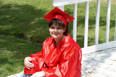 My daughter graduation pic