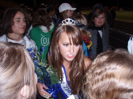 Tis is Kaila, my 17yr. old at her homecoming