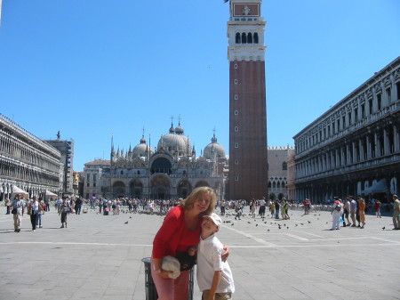 Cathy & Dylan at St. Mark's Square