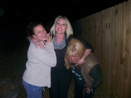 Me, Carol and Shelly goofing around again