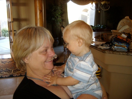 Joshua-my grandson with Christal's mom