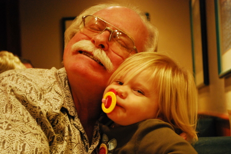 Granddaughter and myself.