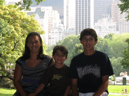 The kids in Central Park