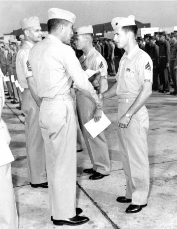 Promotion to Sgt USMC 1966