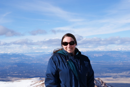 Lori On Pikes Peak