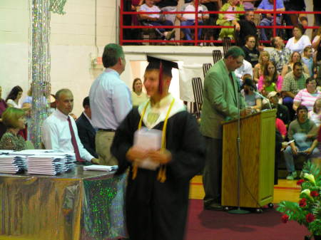 Chris's graduation from CHS