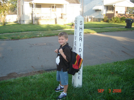 Jordon's 1st Day of School