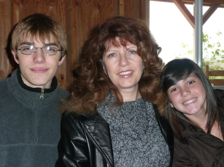 My sister Monica and her kids