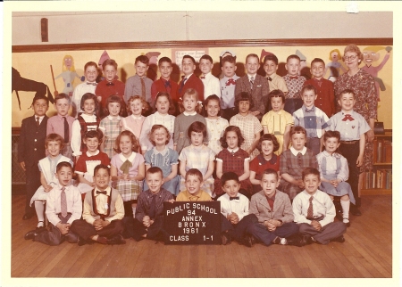Mrs. Walsh's first grade class 1961