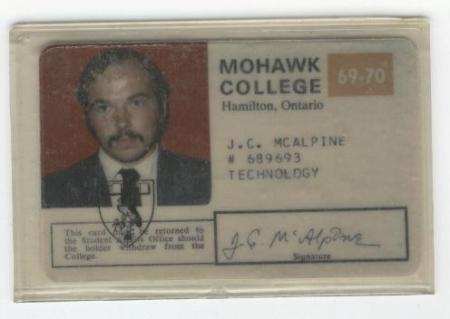 Student card from Mohawk