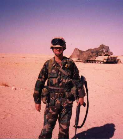 company commander during desert storm