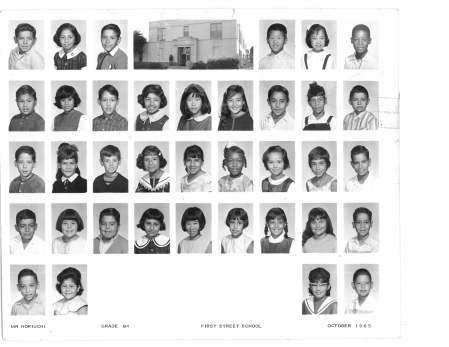 Class of 1963 1st and 2nd grade