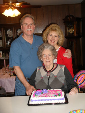 Mom's 80th Birthday, April 2008