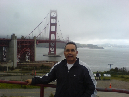 jose by golden gate bridge