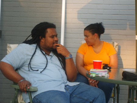 my brother chill and his wife danielle